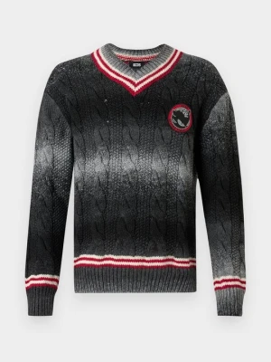 Sweter GCDS ciemnoszary