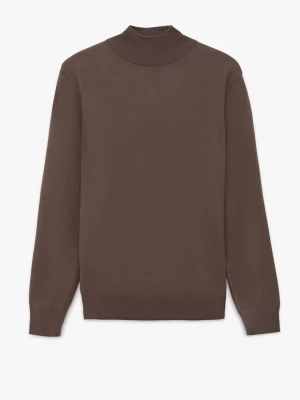 SWETER GIUNTI GM2 BEŻOWY Z WISKOZY Recman