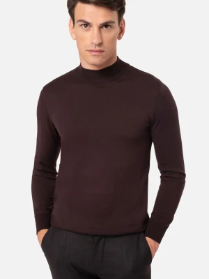 SWETER GIUNTI GOLF BRĄZOWY 0001 Recman