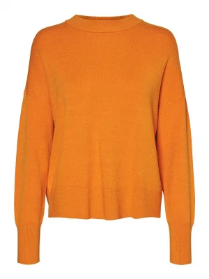 Vero Moda Sweter "Gold" w kolorze pomarańczowym rozmiar: XS