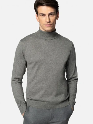 SWETER GROTTON GOLF GRAFITOWY 0001 Z BAWEŁNĄ Recman