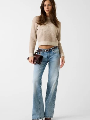 Sweter Guess jasnobrązowy