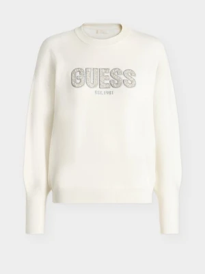 Sweter Guess mleczny