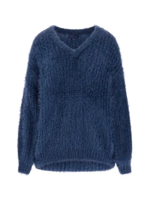 Sweter Guess niebieski