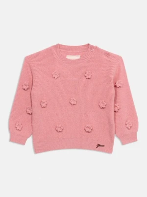 Sweter Guess różowy