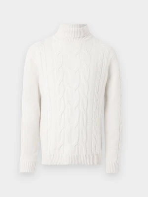 Sweter Hackett London mleczny