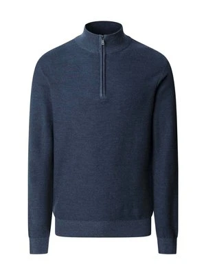 Sweter Hackett London ciemnoniebieski