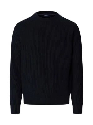 Sweter Hackett London granatowy