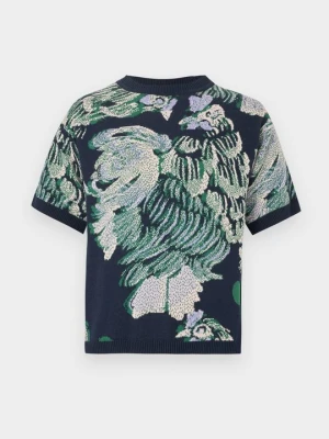 Sweter Henrik Vibskov granatowy