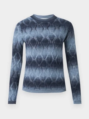 Sweter Henrik Vibskov granatowy