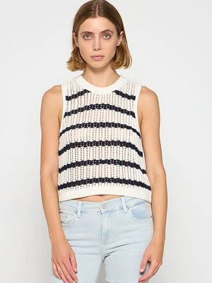 Sweter Hollister Co. biały