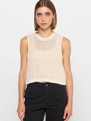 Sweter Hollister Co. beżowy