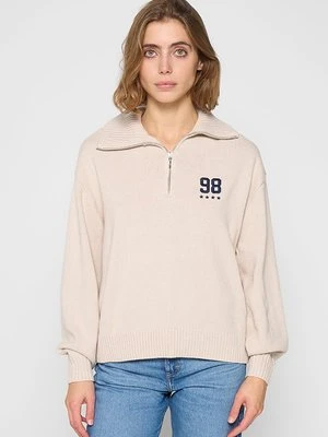 Sweter Hollister Co. beżowy