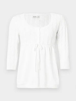 Sweter Hollister Co. biały