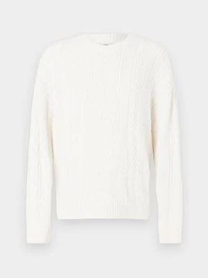 Sweter Hollister Co. biały