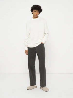 Sweter Hollister Co. mleczny