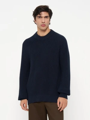 Sweter Holzweiler granatowy