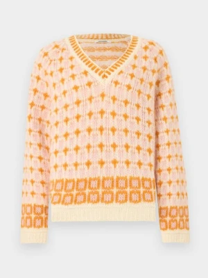 Sweter Holzweiler pomarańczowy