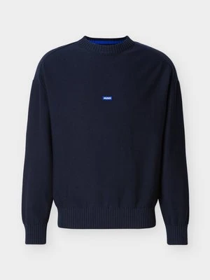 Sweter Hugo granatowy