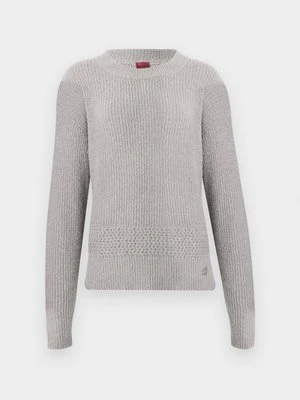 Sweter Hugo szary