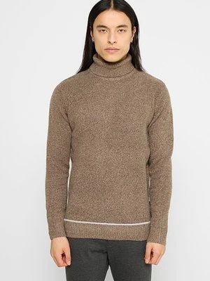 Sweter INDICODE brązowy
