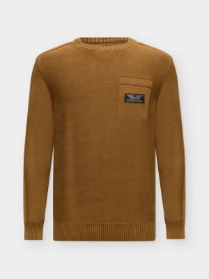 Sweter INDICODE pomarańczowy