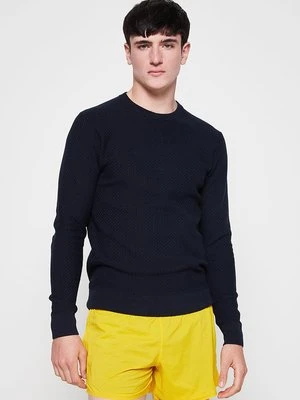 Sweter J.Lindeberg granatowy