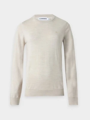 Sweter J.Lindeberg mleczny