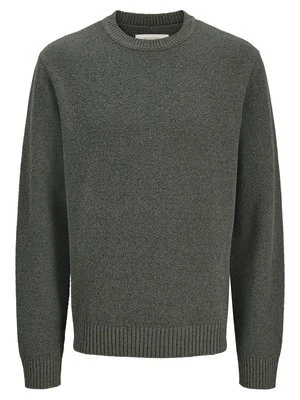 Sweter Jack&Jones oliwkowy