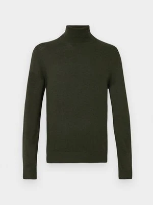 Sweter Jack&Jones ciemnozielony