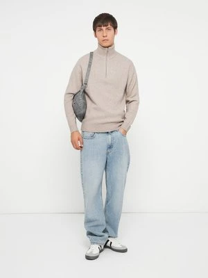 Sweter Jack&Jones beżowy