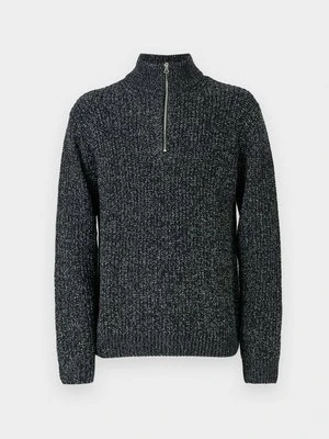Sweter Jack&Jones granatowy