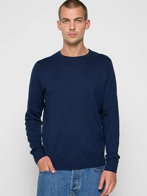 Sweter Jack&Jones granatowy