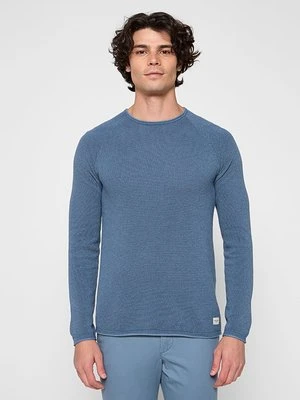 Sweter Jack&Jones niebieski