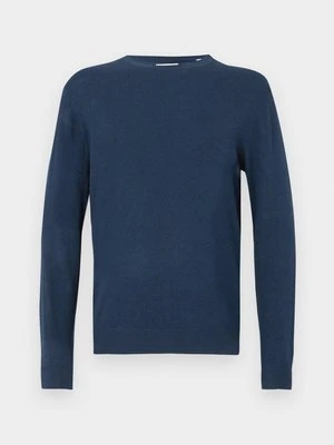 Sweter Jack&Jones granatowy