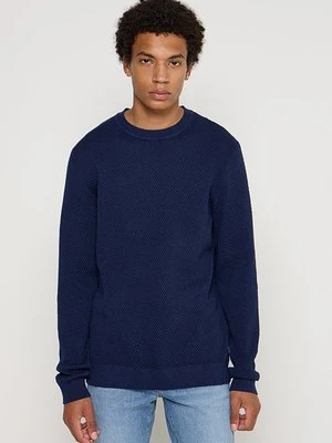 Sweter Jack&Jones granatowy