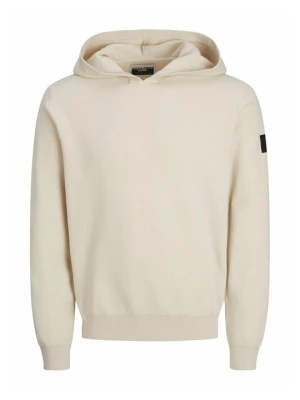 Sweter Jack&Jones beżowy melanż