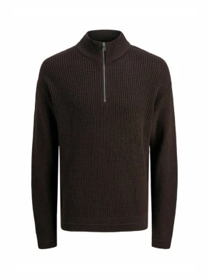 Sweter Jack&Jones brązowy