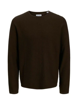 Sweter Jack&Jones brązowy