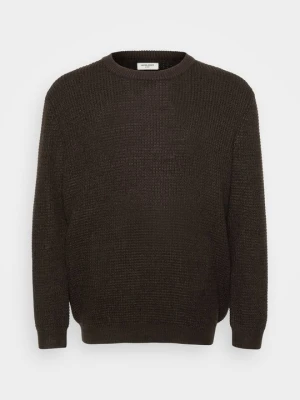 Sweter Jack&Jones brązowy