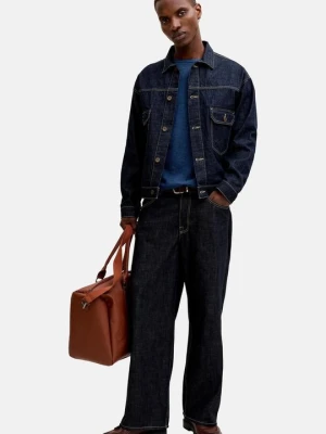 Sweter Jack&Jones granatowy