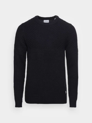 Sweter Jack&Jones granatowy