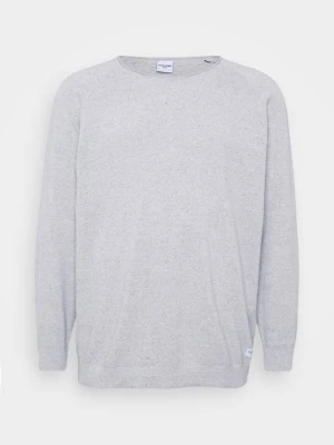 Sweter Jack&Jones jasnoszary melanż