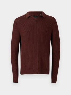 Sweter Jack&Jones brązowy