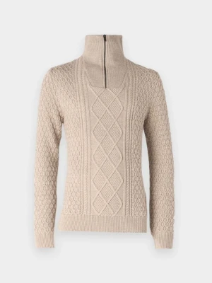 Sweter Jack&Jones taupe