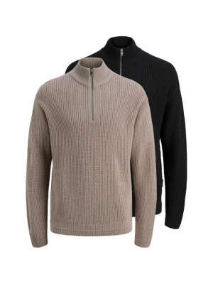 Sweter Jack&Jones taupe