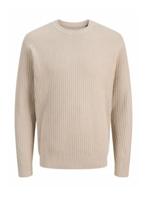 Sweter Jack&Jones taupe