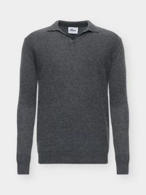 Sweter Just Cashmere antracytowy