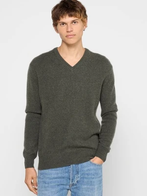 Sweter Just Cashmere ciemnoszary