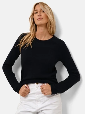 Sweter Just Cashmere granatowy